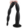 DarkSil Gode long Scale Beads M 40 x 4cm Noir